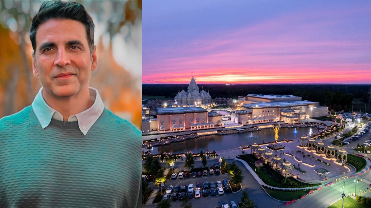 Akshay Kumar hails largest Hindu temple in New Jersey, shares STUNNING photos | See here