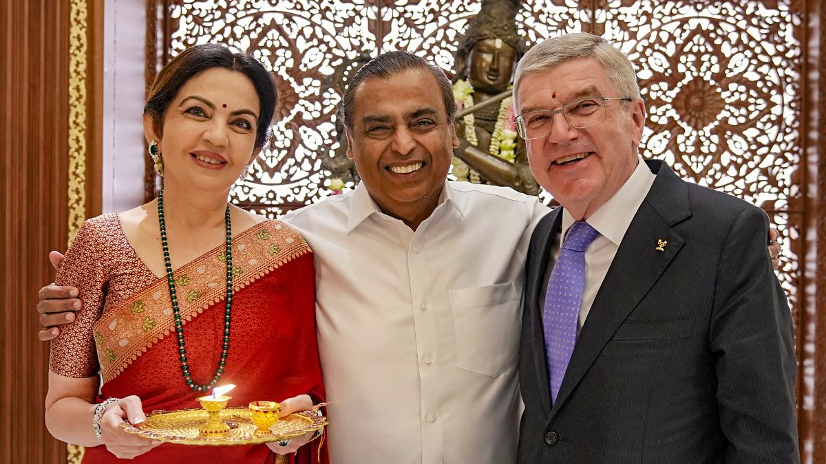 Nita and Mukesh Ambani host IOC president Thomas Bach ahead of 141st Session in Mumbai