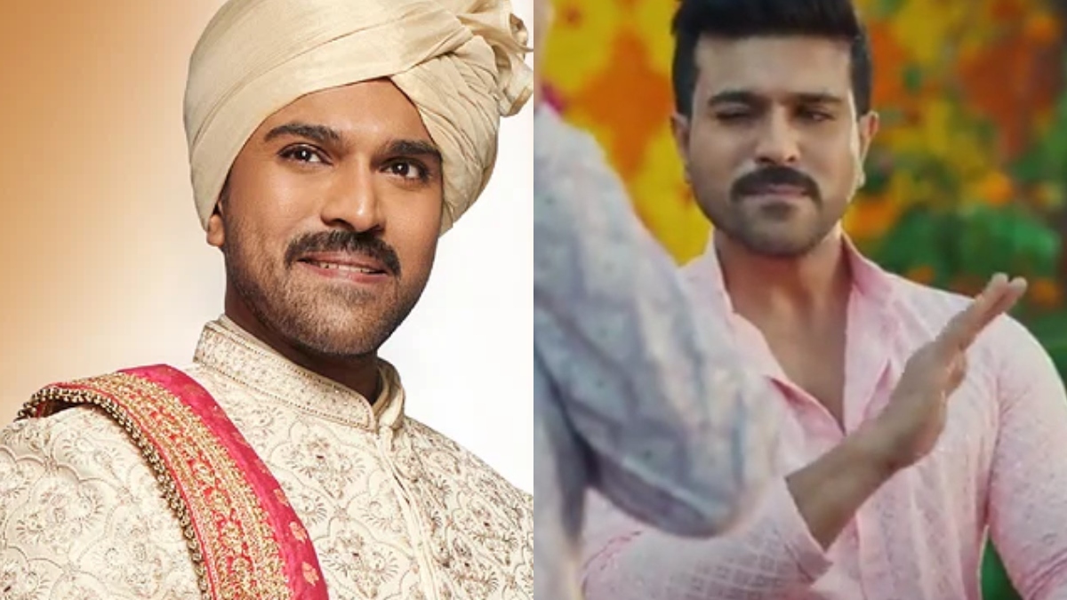 Handsome! Ram Charan impresses fans as he speaks Hindi; shines as groom in new video