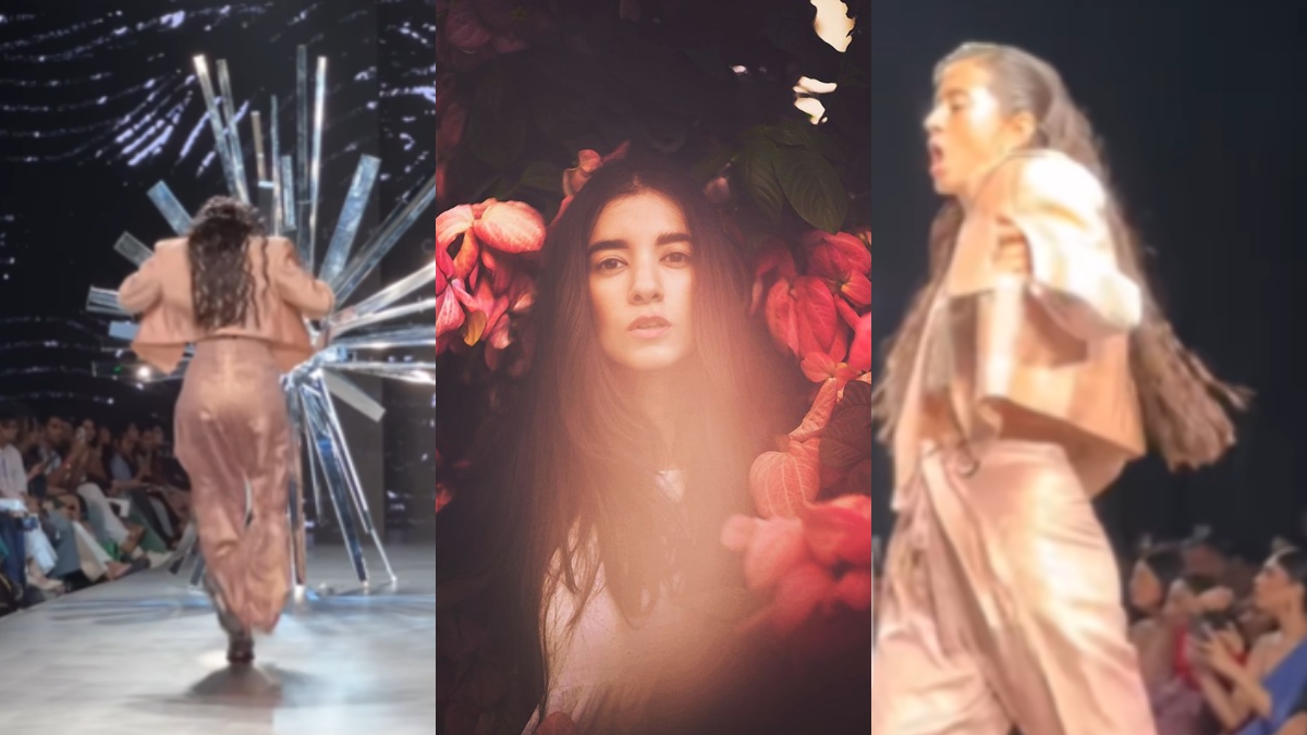 Saba Azad's QUIRKY ramp walk at Lakme Fashion Week takes the internet by storm, video goes viral