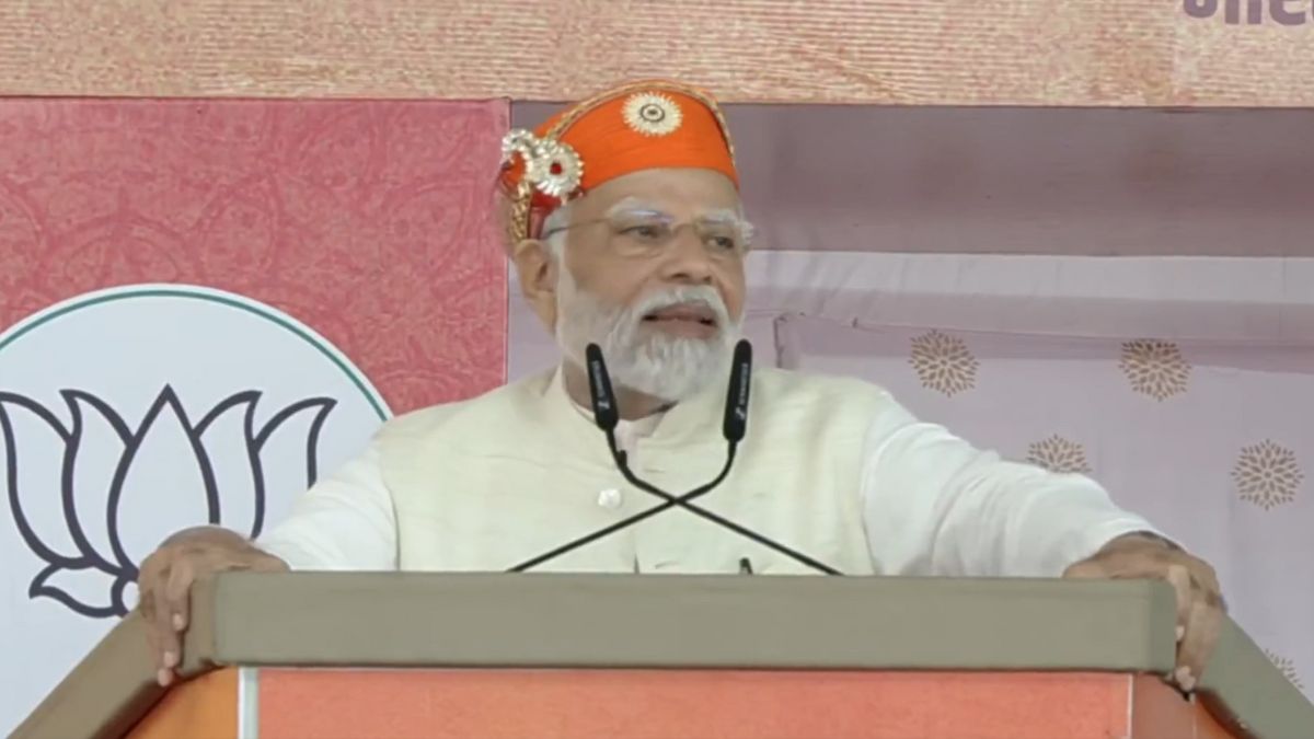 'Kursi ki ladayi me lage rahe': PM Modi takes a jibe at Congress at poll-rally in Chittorgarh