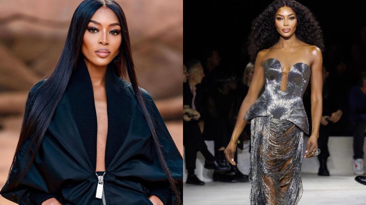 10 of Naomi Campbell's Most Iconic Runway Moments