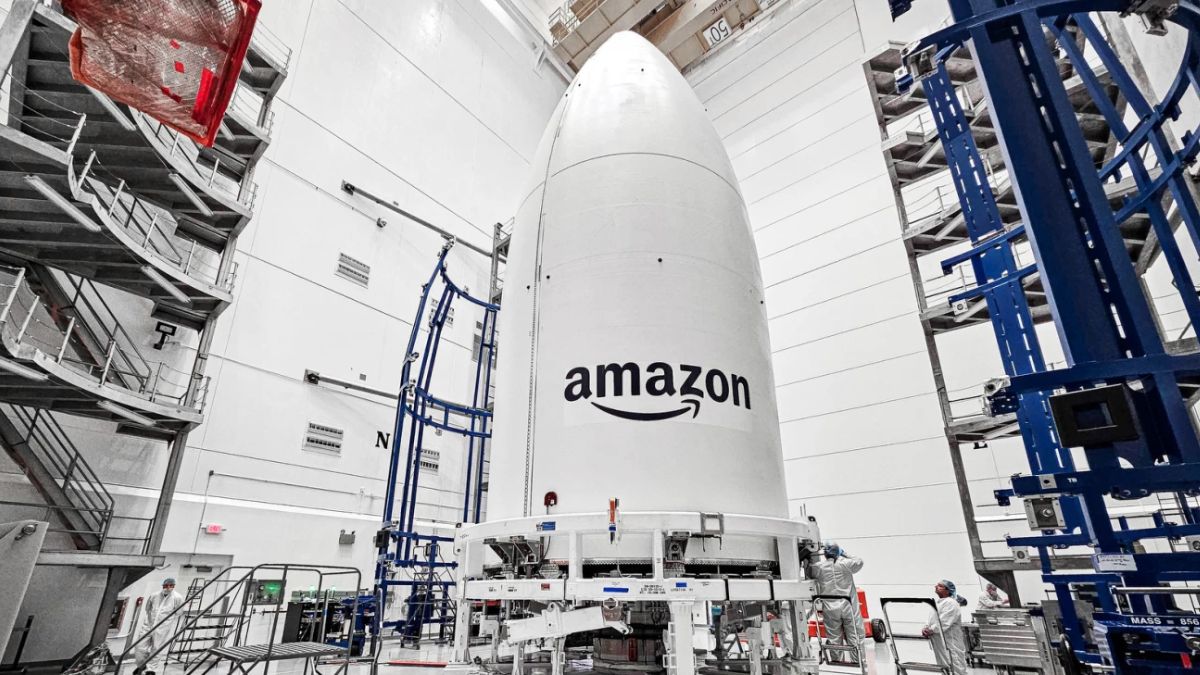 Amazon takes on Starlink with Project Kuiper's inaugural satellite launch