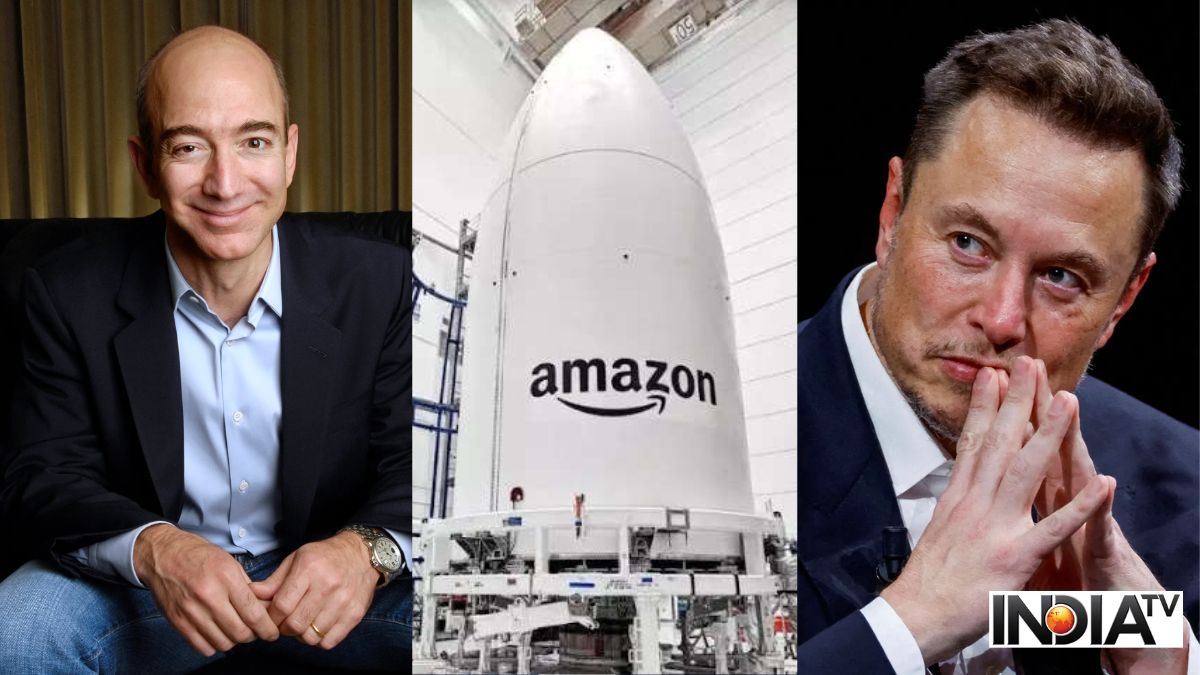 Elon Musk congratulates Jeff Bezos on Satellite internet launch success