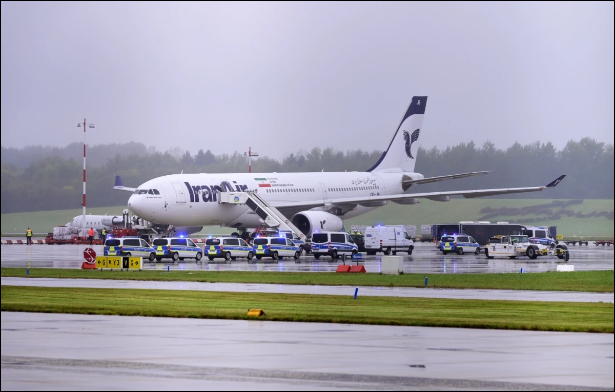 Germany: Hamburg Airport flights briefly halted after plane with 198 passengers receives threat from Iran