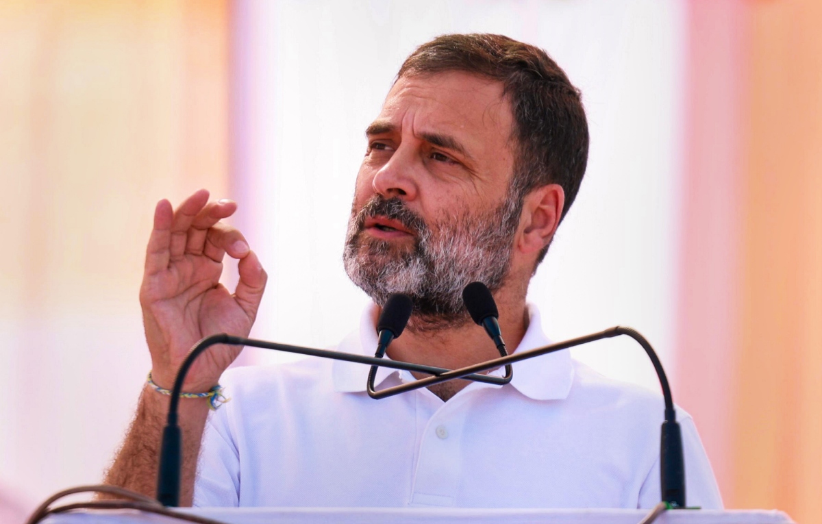 Rahul Gandhi takes dig at RSS, says ‘they have force, I have truth’