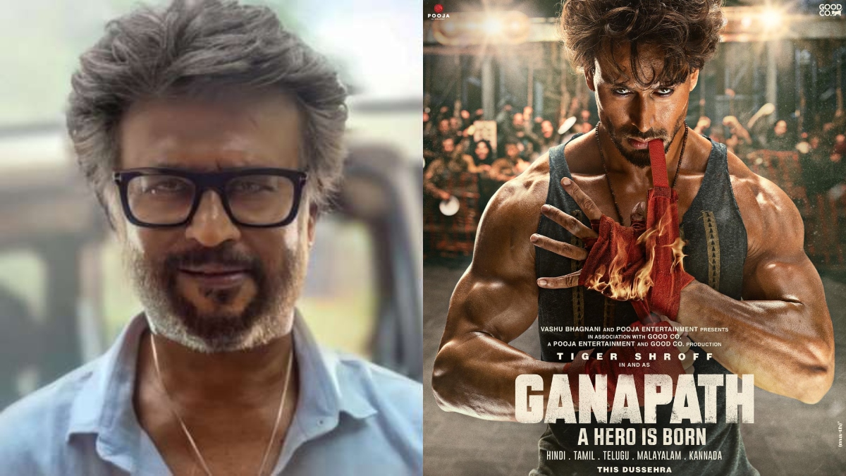 Rajinikanth sends 'hearty wishes' to Tiger Shroff on Ganapath's release; hopes film to be a 'grand success'