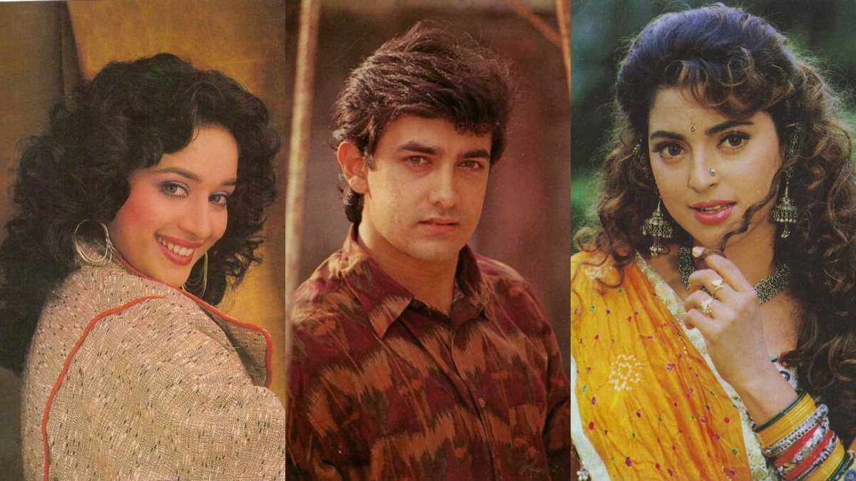 Chutkasex - Juhi Chawla rejected THIS blockbuster film with Aamir Khan when the  director compared her to Madhuri Dixit â€“ India TV
