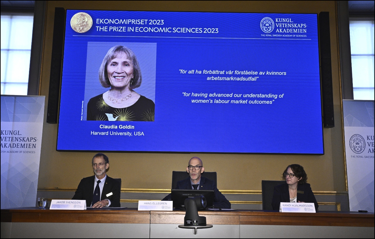 Nobel Economics Prize Awarded To Claudia Goldin For Her Research On ...