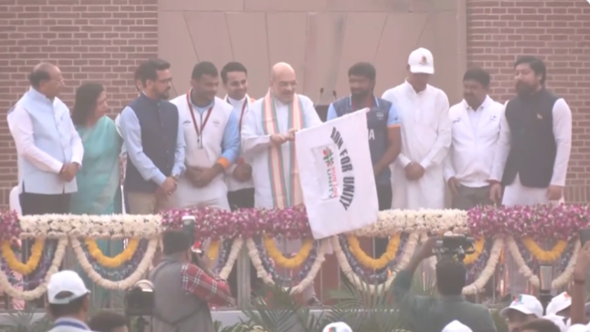 Sardar Patel birth anniversary: Amit Shah flags off 'Run for Unity' on Rashtriya Ekta Diwas | Watch video