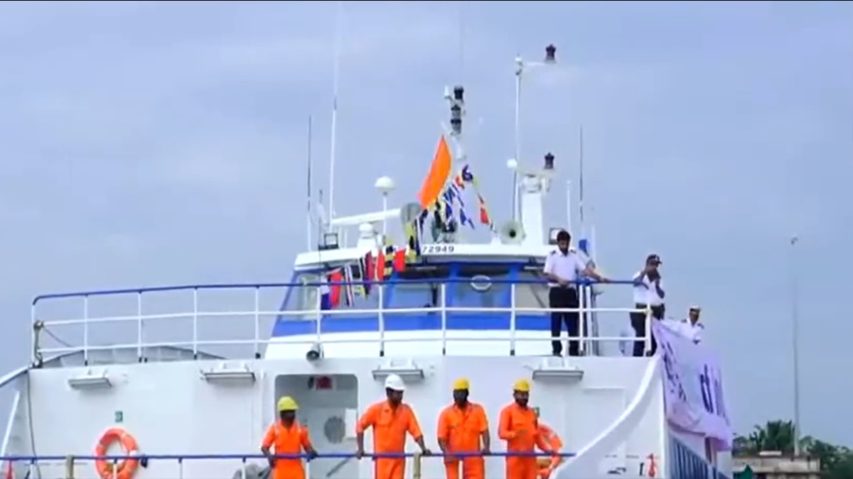 Tamil Nadu, Sri Lanka ferry service flagged off, PM Modi, Lankan President join event | Watch