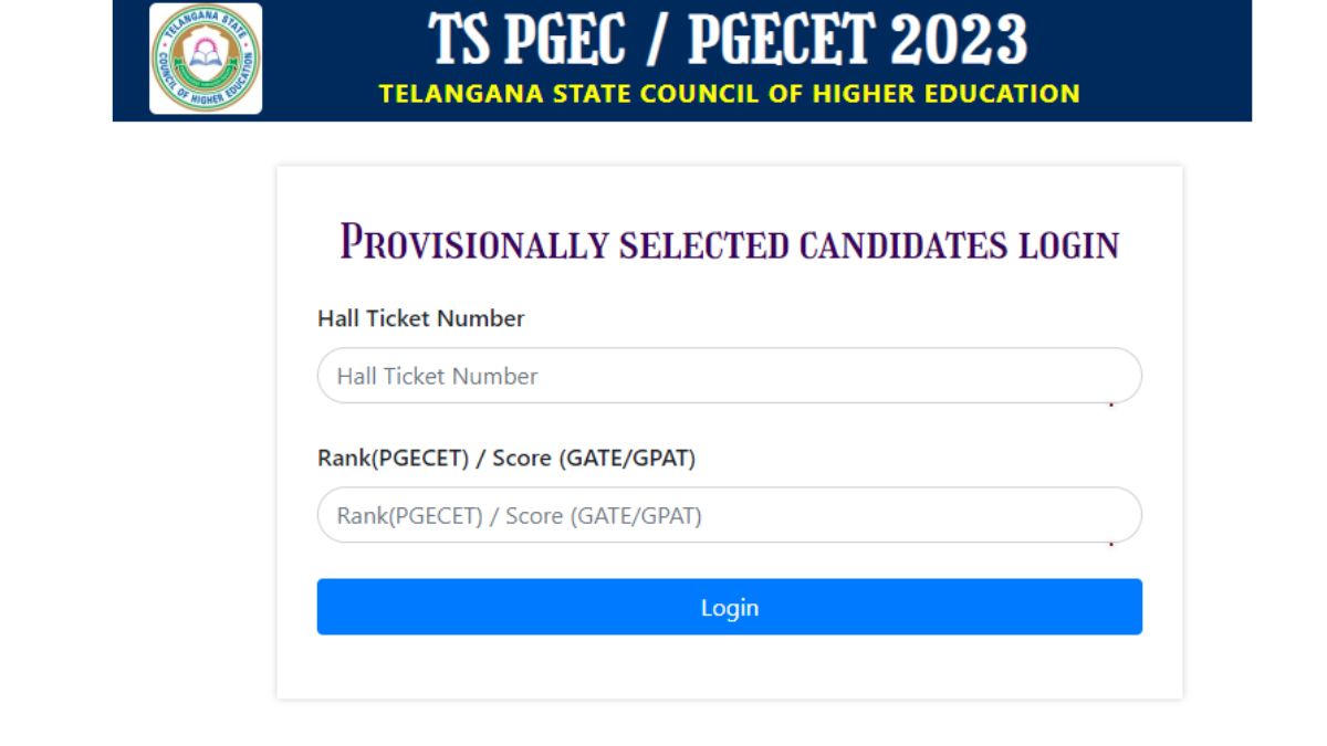 TS PGECET Counselling 2023: Second And Final Phase Allotment List OUT ...