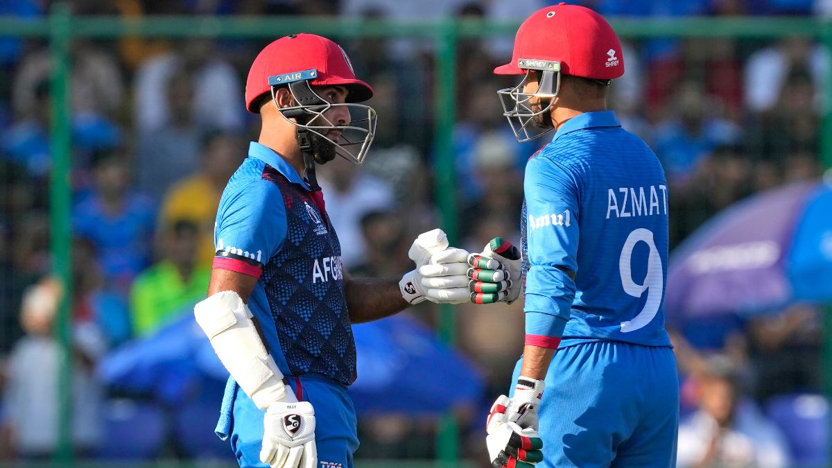 World Cup 2023: Afghan pair of Azmatullah, Hasmatullah rewrites history books with record stand against India