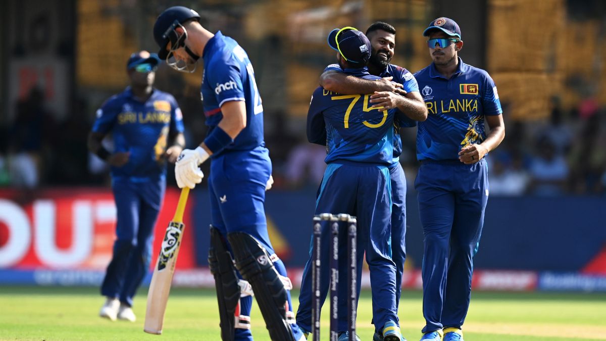 Sri Lanka beat defending champions England in ICC Cricket World