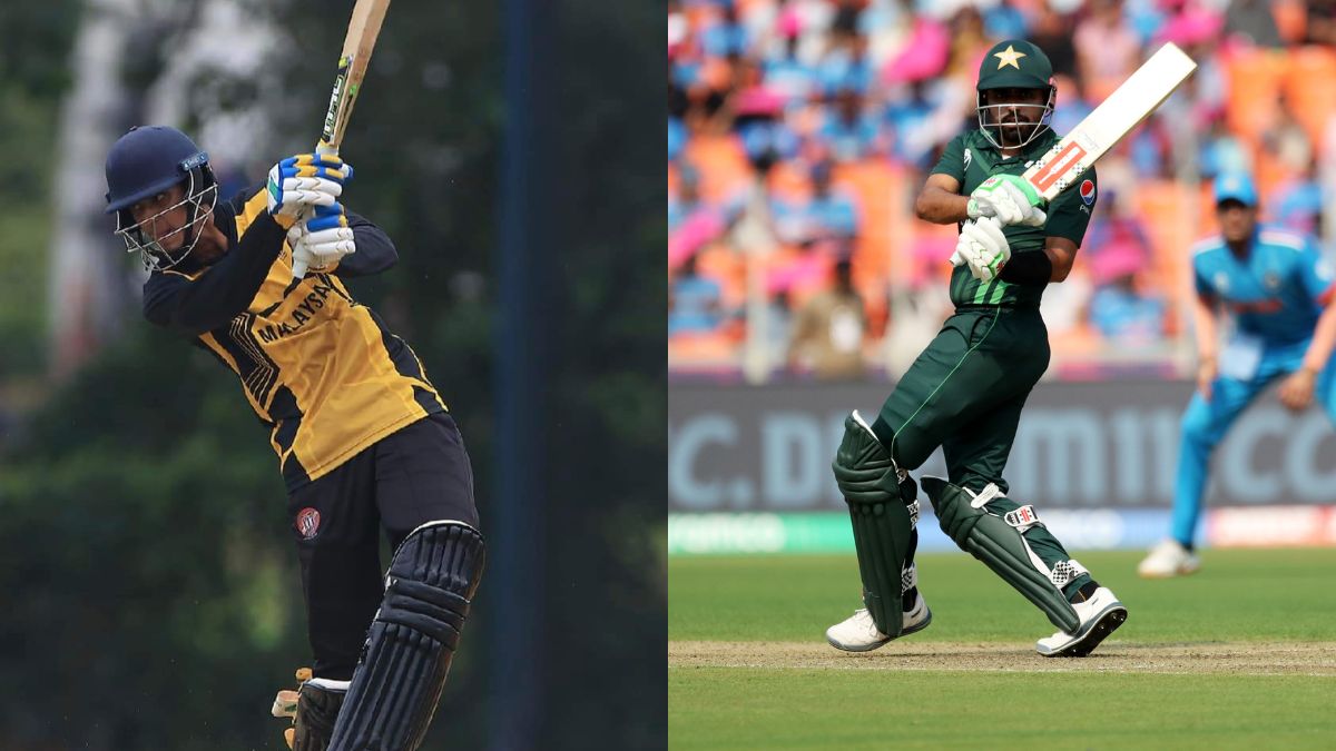 Virandeep Singh and Babar Azam Babar Azam