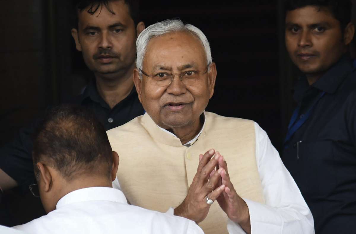 Nitish Kumar in Delhi today. Will JD-U leader take any major decision ...