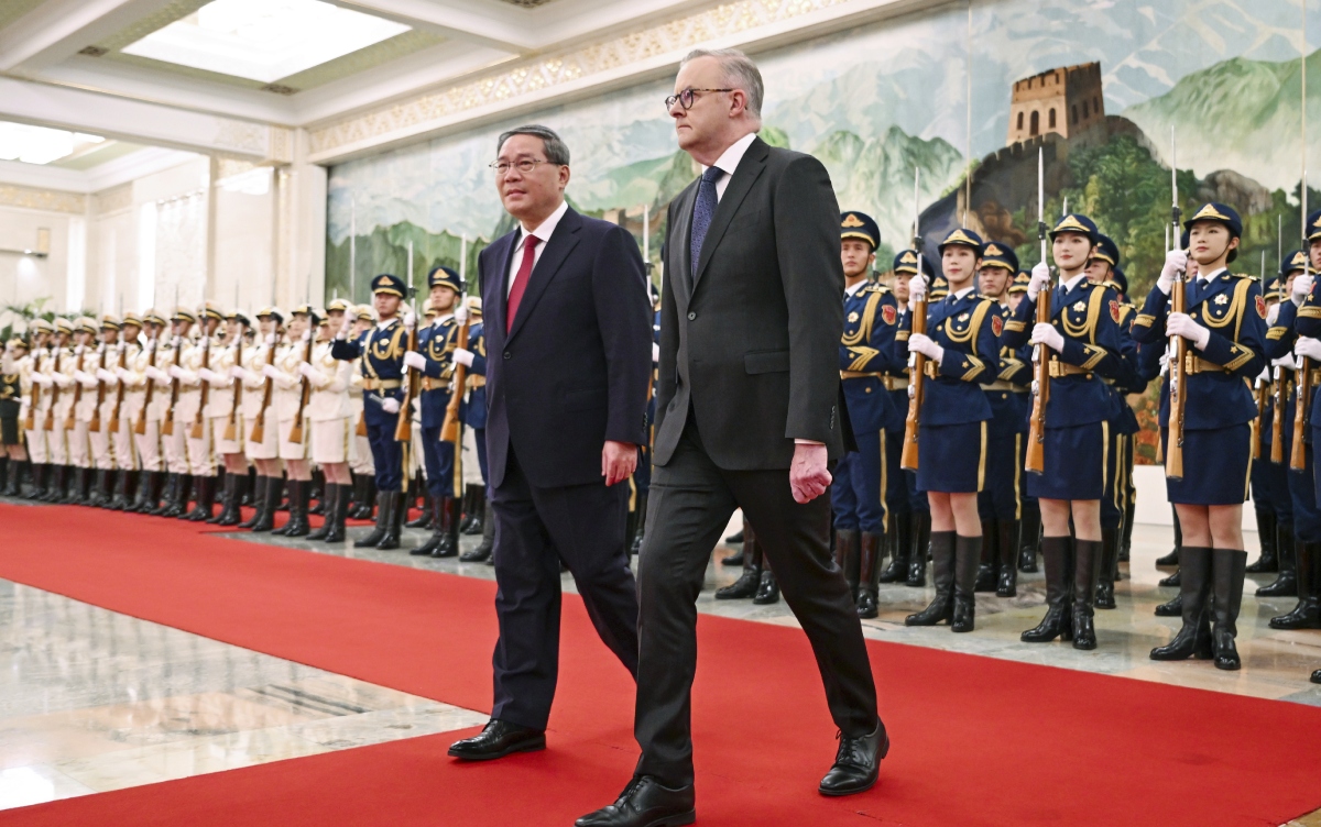 Australian PM Anthony Albanese calls for resumption of unimpeded trade with China amid Beijing visit