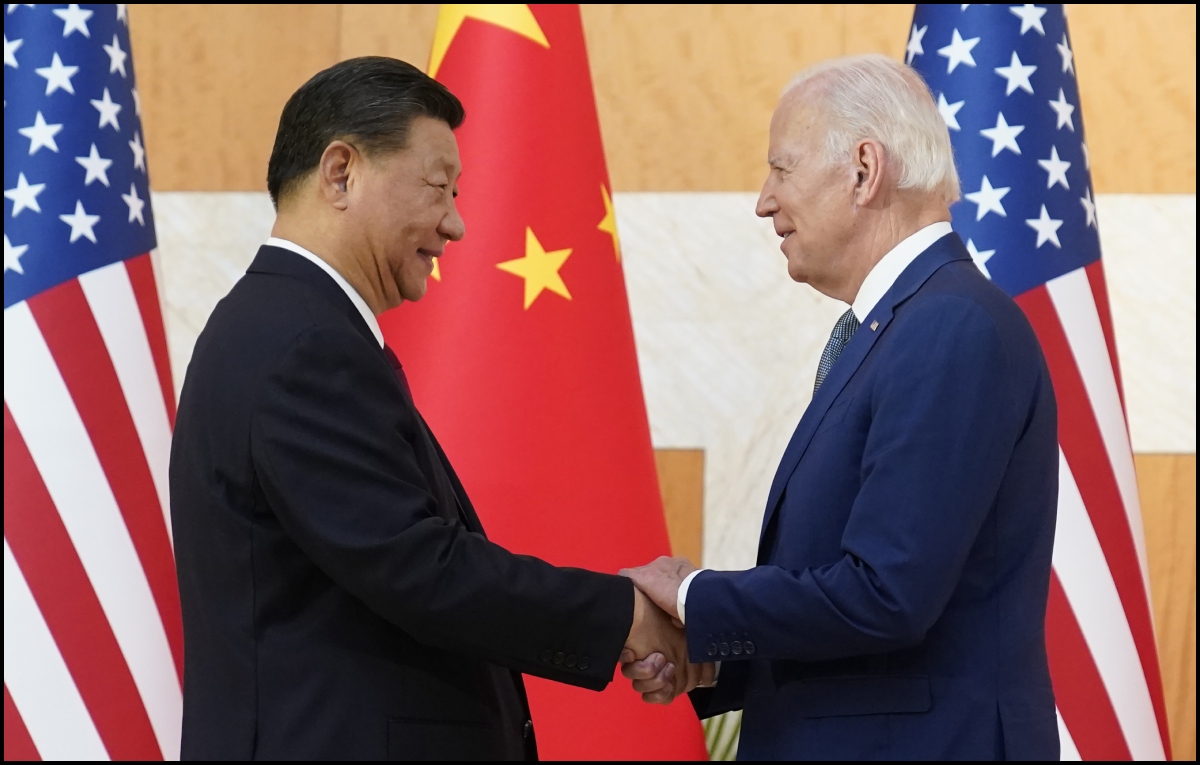 Biden aims for normalcy with China in meeting with Xi today, says 'we're not trying to decouple...'