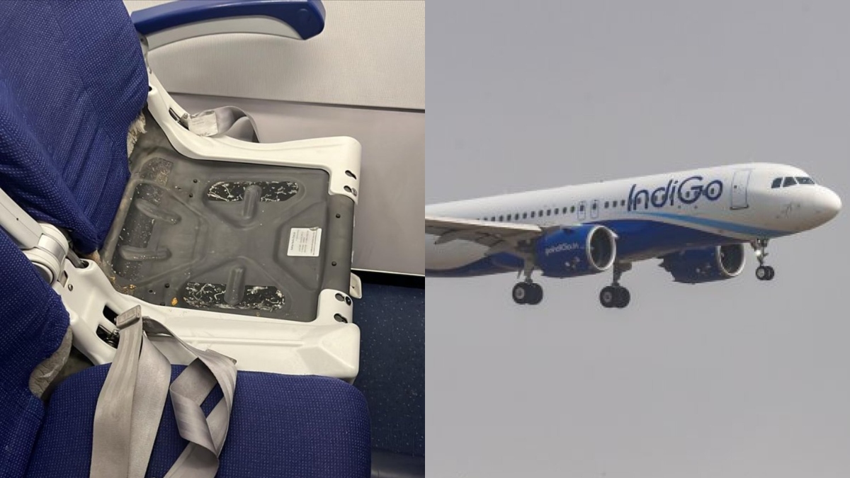 IndiGo Passenger Finds Seat Cushion Missing On Flight, Airline Responds