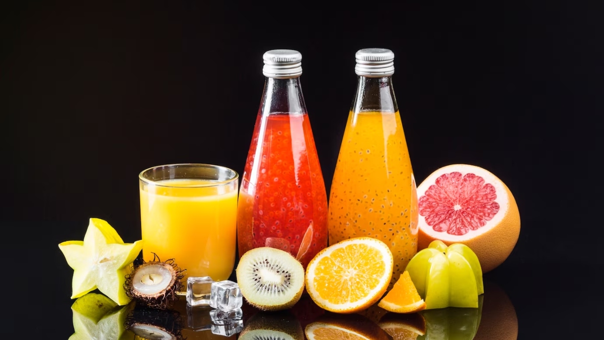 Fruit Juice Poster Stock Photos, Images and Backgrounds for Free Download