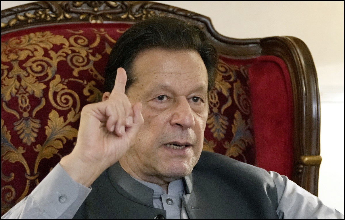 Pakistan jailed leader Imran Khan uses deepfake AI voice to address virtual election rally I WATCH