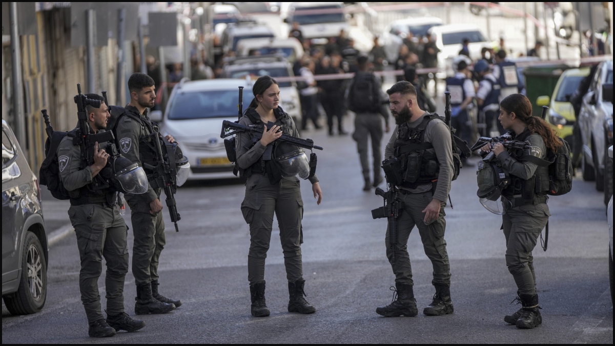 Three killed by Palestinian gunmen at Jerusalem bus stop amid uneasy truce between Isreal, Hamas