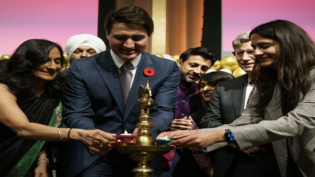 Canadian PM Justin Trudeau participates in Diwali celebrations at Ottawa amid tensions with India