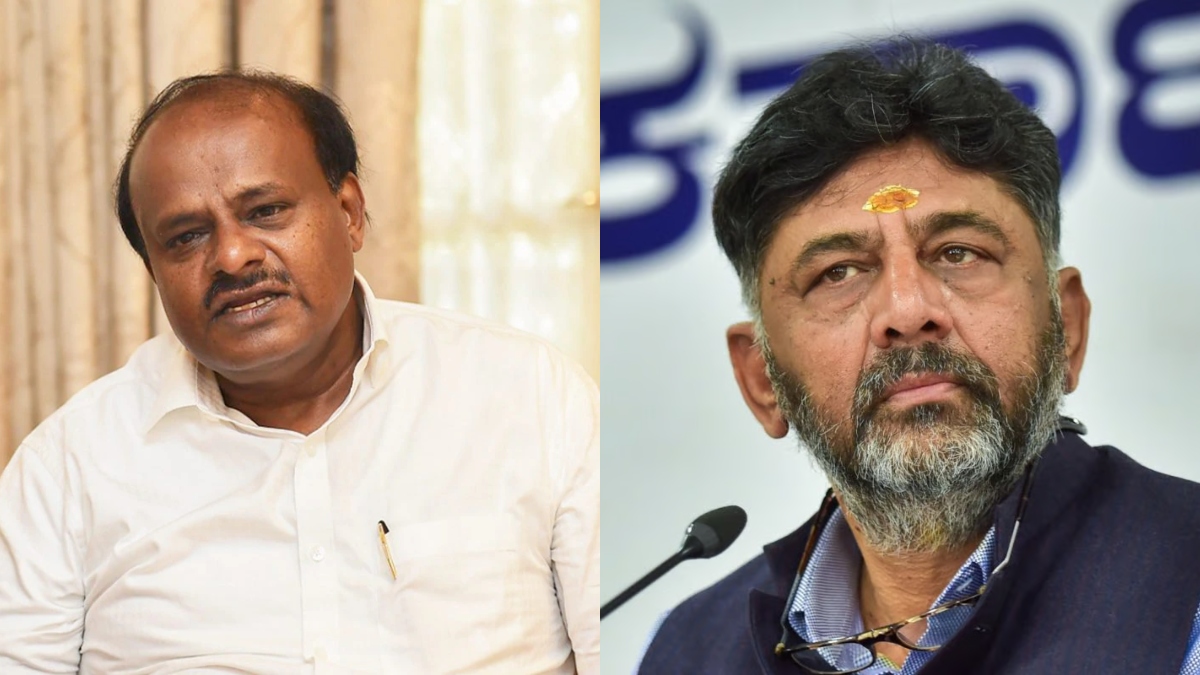 'Congress doesn't have money to give to their MLAs, what will they do...': Kumaraswamy attacks Shivakumar