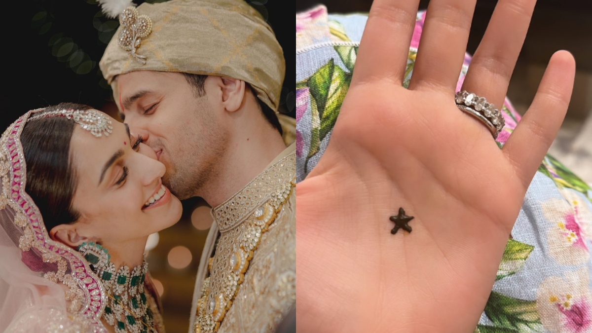 Kiara Advani Karwa Chauth mehendi