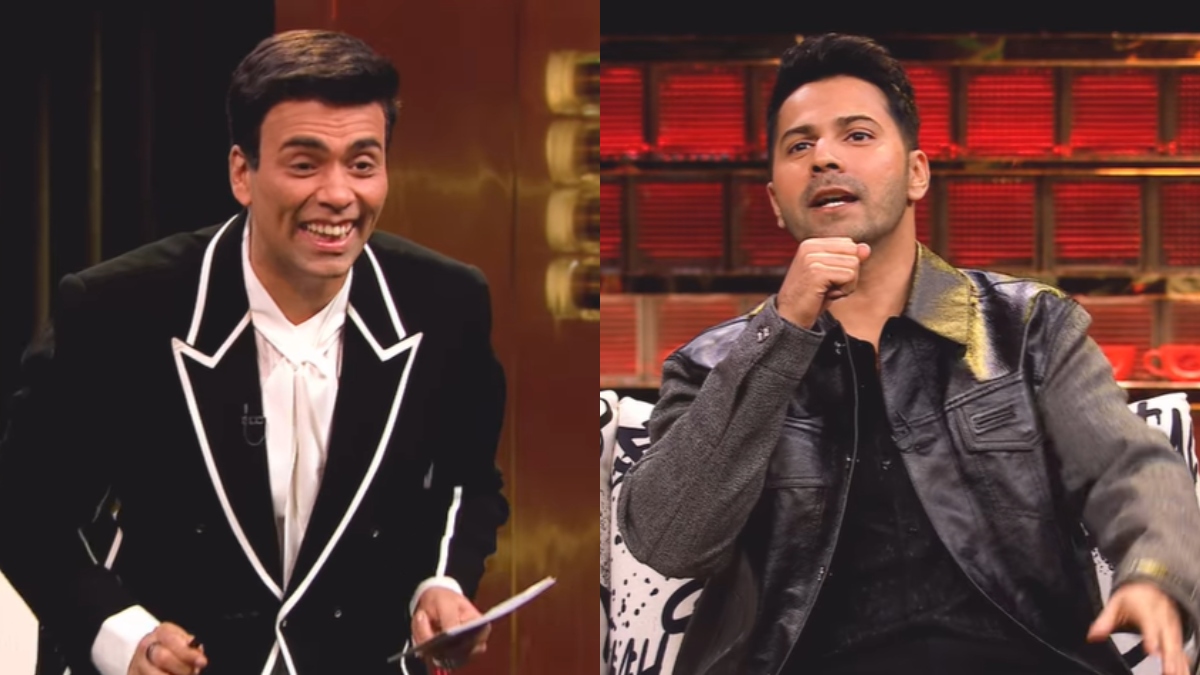 'Ghar tode': Varun Dhawan to Karan Johar in new Koffee With Karan 8 promo