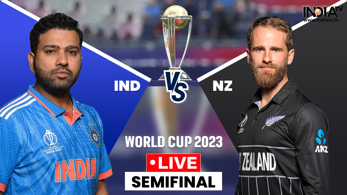 india vs new zealand semi final 2023 live match today