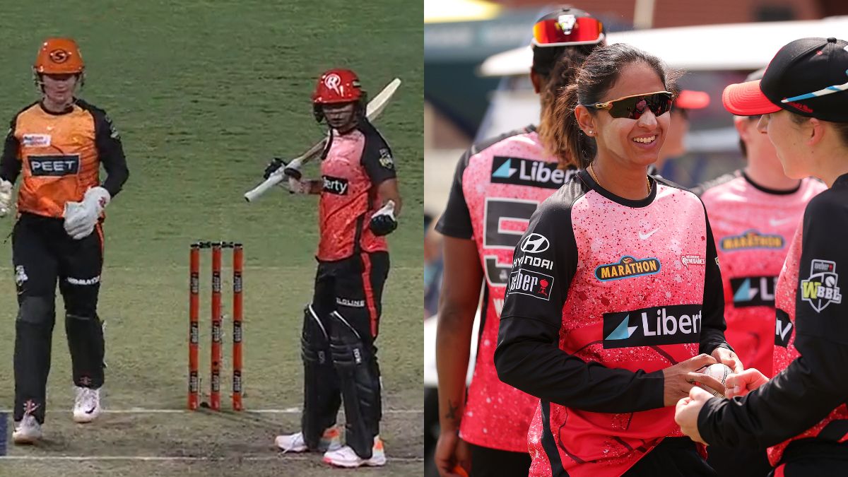 WATCH | Harmanpreet Kaur and Sophie Devine engage in fight during WBBL game, 'scared' Beth Mooney reacts