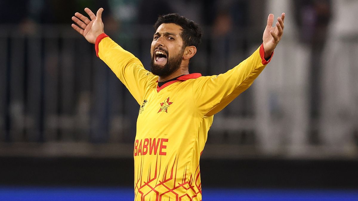 Sikandar Raza registers hat-trick in T20 World Cup qualifier; equals Virat Kohli's POTM record in 2023