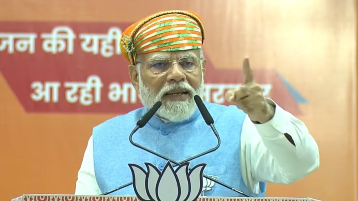 Rajasthan Assembly Elections: PM Modi accuses Congress of terror sympathy, soaring crime