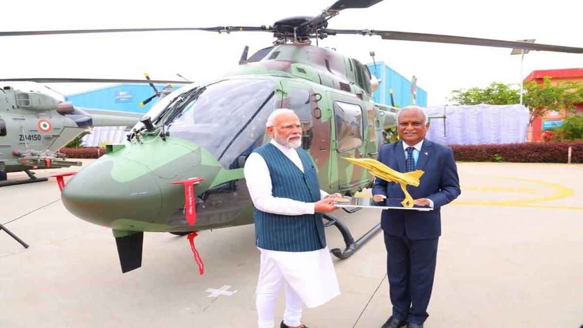 PM Modi visits HAL facility in Bengaluru after maiden sortie on LCA Tejas