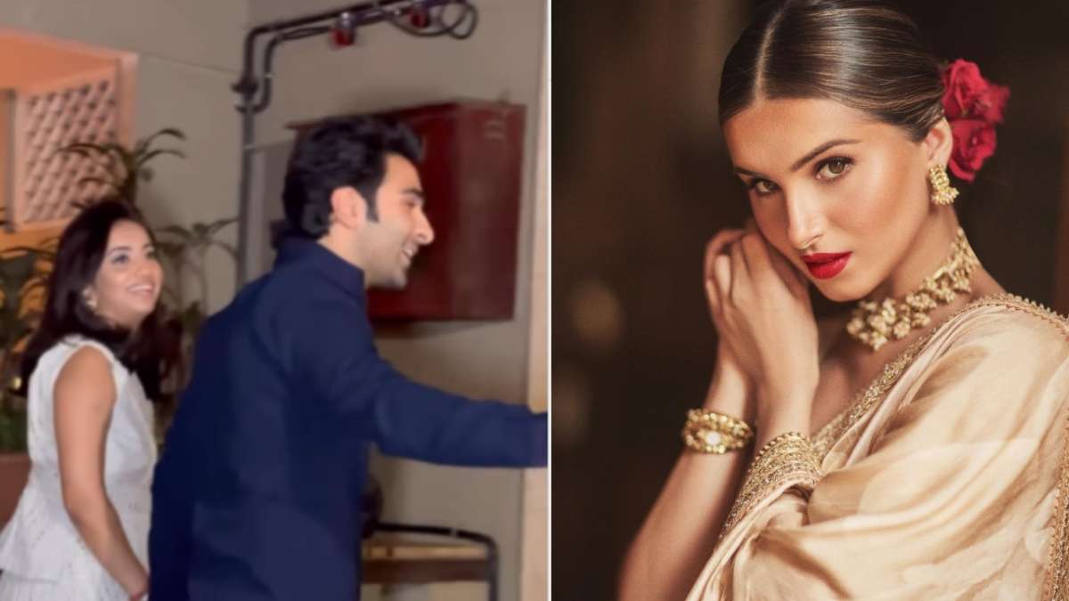 Adar Jain gets papped with MYSTERY woman after his break up with Tara Sutaria | Viral video