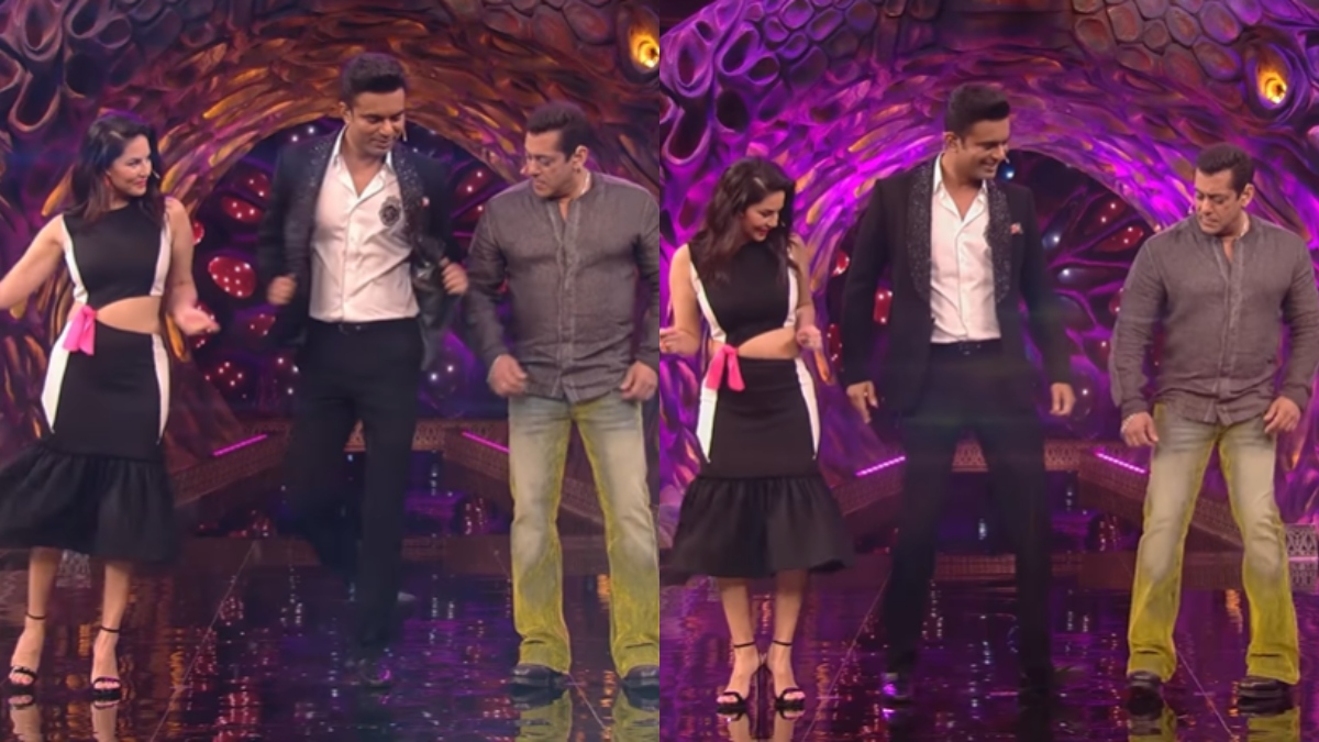 1200px x 675px - Bigg Boss 17 Weekend Ka Vaar: Sunny Leone shakes a leg with Salman Khan on  her new track 'Third Party' â€“ India TV