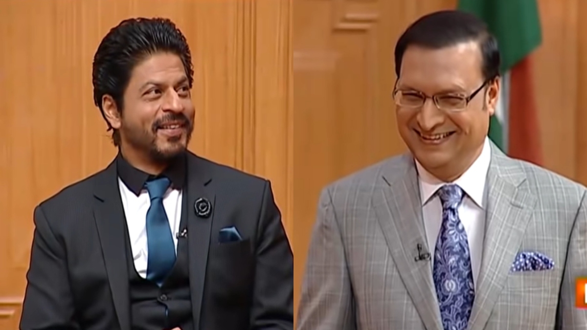 'Thanks for making me a big star': When Shah Rukh Khan credited Rajat Sharma for his career's success | WATCH