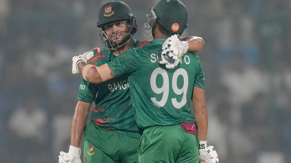 SL Vs BAN: Shakib Al Hasan, Najmul Hossain Shanto Guide Bangladesh To ...