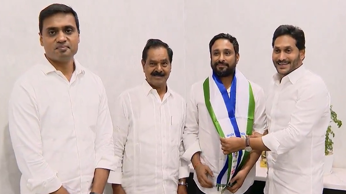 Former Indian Cricketer Ambati Rayudu Joins Jagan Mohan Reddy’s YSR ...