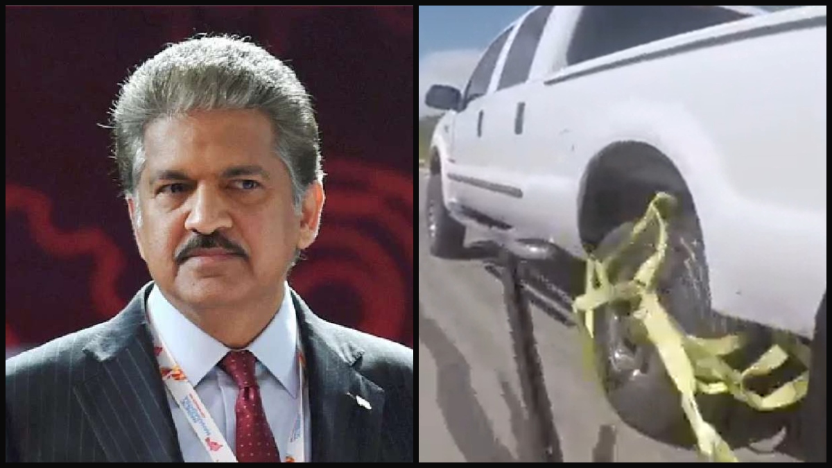 Cops catch fleeing vehicle with 'grappler', here is how Anand Mahindra reacted | WATCH