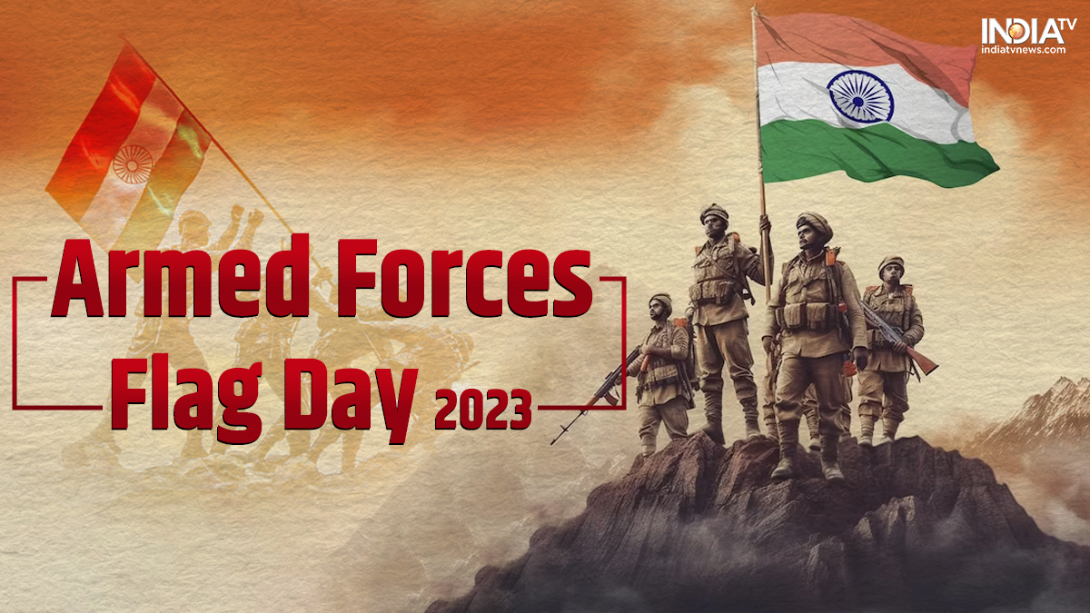 Armed Forces Flag Day 2023 Why Does India Celebrate It Know