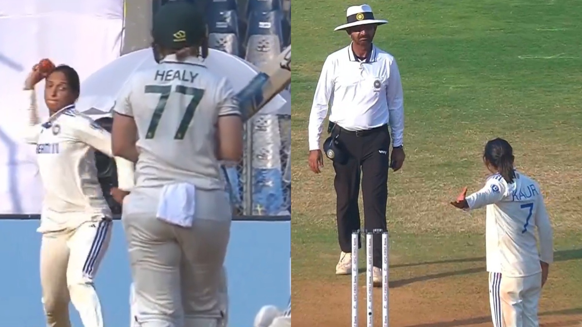 Harmanpreet Kaur and Alyssa Healy.