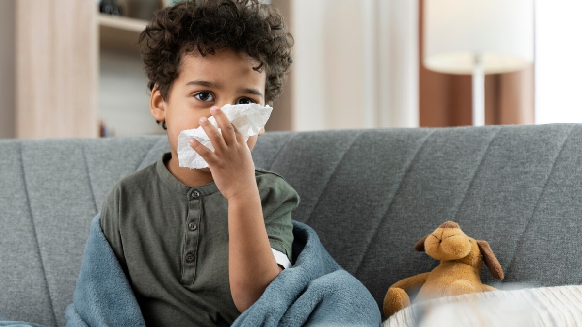 6 ways to safeguard your children from cold and pollution