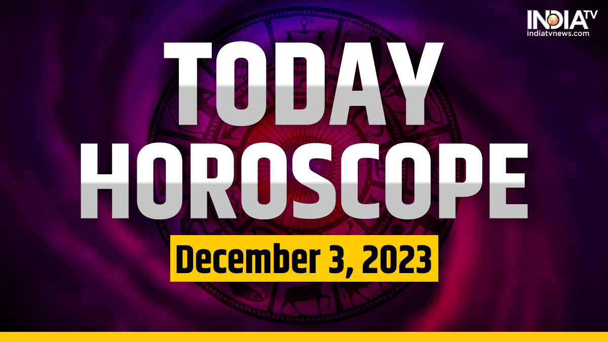 Horoscope Today December 3 Strong financial condition for Aries