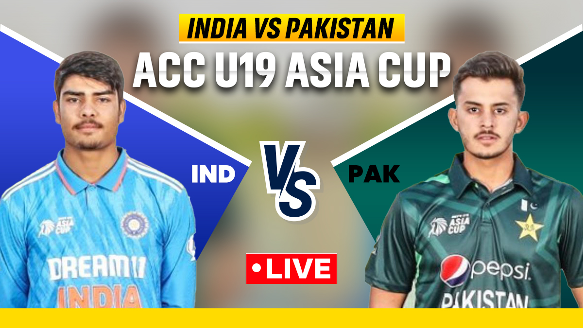 India vs Pakistan ACC U19 Asia Cup 2023 Live: Defending champions look to assert dominance over arch-rivals in Dubai