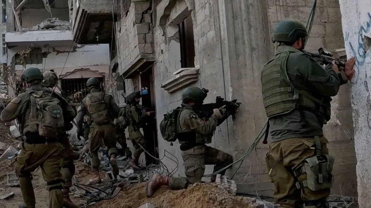 Israeli military's K-9 unit uncovers multi-level tunnel network used by Hamas in Gaza | WATCH