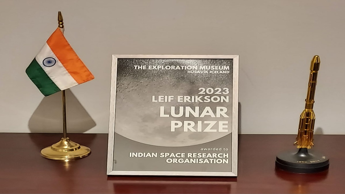 Chandrayaan 3 mission ISRO receives Icelandic Leif Erikson Lunar prize