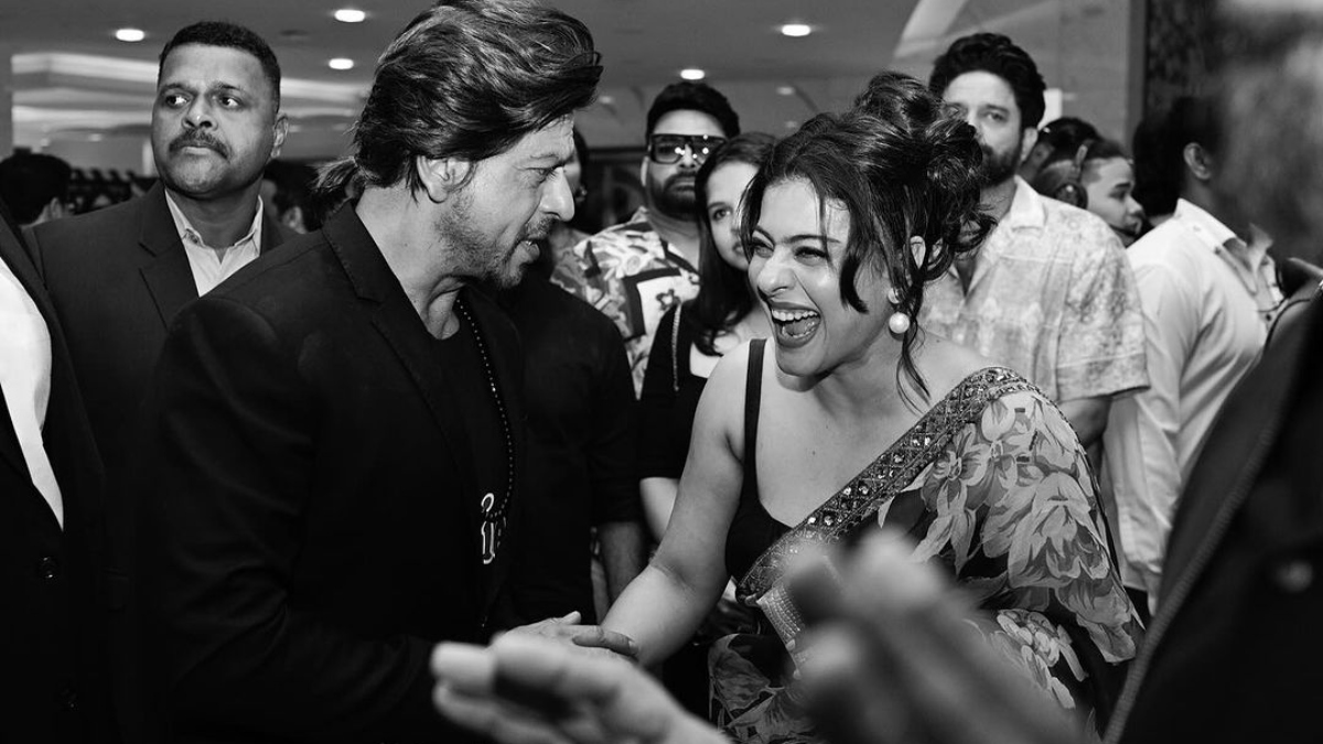 she always does srk reveals the joke behind his candid picture with kajol