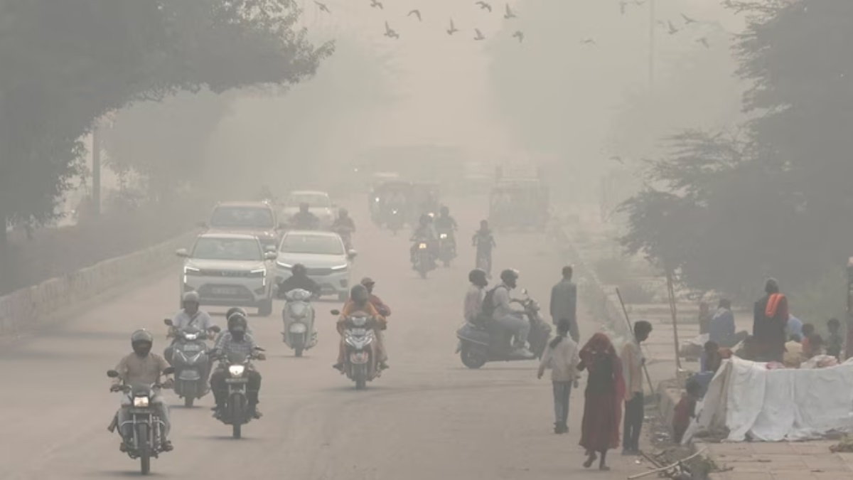 Delhi Ncr Pollution Air Quality Worsens To ‘very Poor Aqi Stands At 398 In National Capital 4334